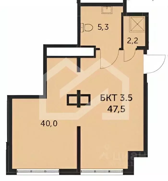 Торговая площадь в Московская область, Мытищи городской округ, пос. ... - Фото 2