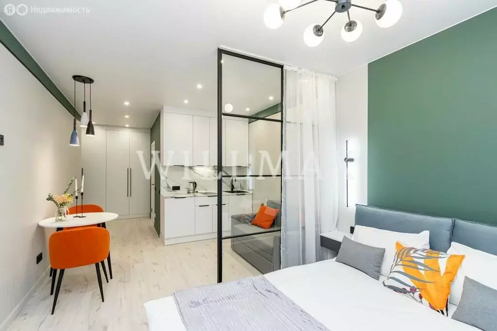 Квартира-студия: Тюмень, улица Василия Малкова, 10 (31 м) - Фото 0