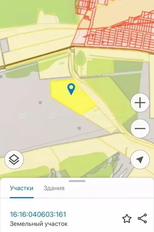 Участок в Татарстан, Высокогорский район, Березкинское с/пос, с. Инся  ... - Фото 1