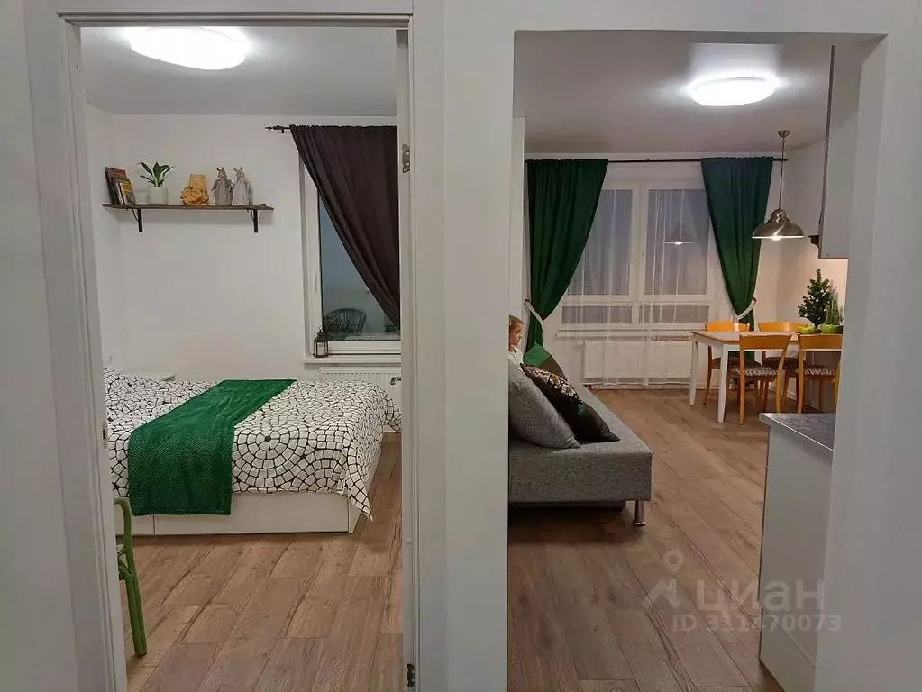 1-к кв. Карелия, Петрозаводск ул. Ригачина, 40 (45.0 м) - Фото 1
