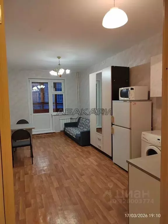 Студия Красноярский край, Красноярск ул. Вильского, 28 (23.0 м) - Фото 1