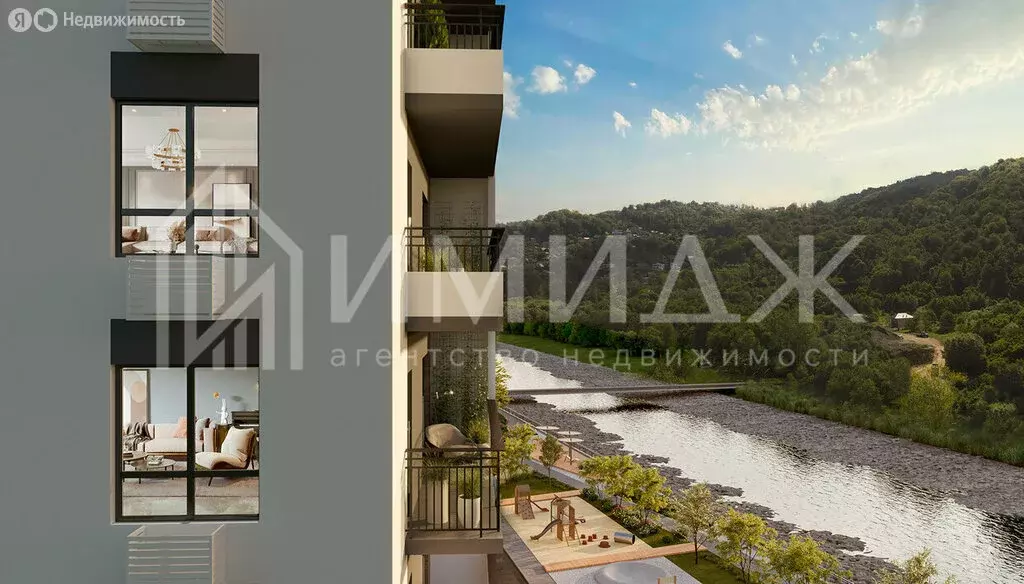 2-комнатная квартира: Сочи, улица Искры, 66/10 (44.4 м) - Фото 1