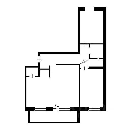 3-к кв. Иркутская область, Ангарск 6А мкр, 7 (67.3 м) - Фото 2