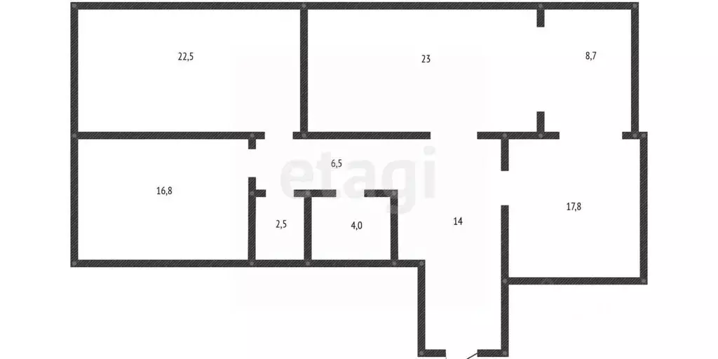 3-к кв. Дагестан, Махачкала ул. Азизова, 41 (112.0 м) - Фото 1