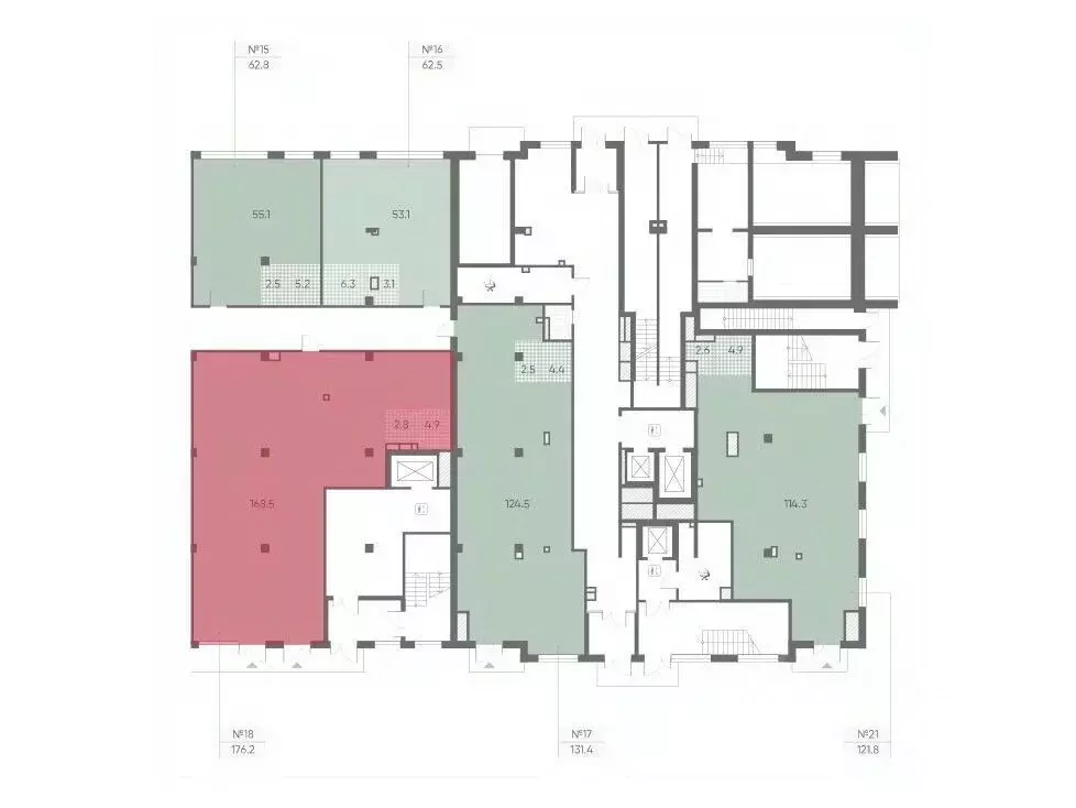 Помещение свободного назначения в Санкт-Петербург Партизанская ул., 5 ... - Фото 2