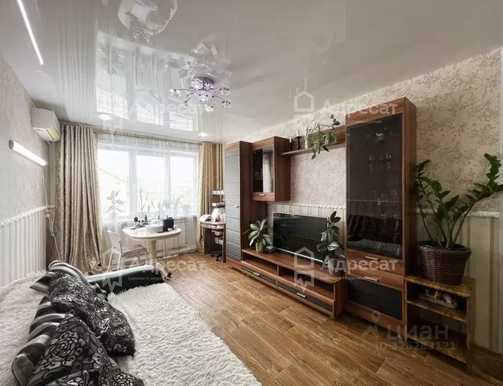 3-к кв. Волгоградская область, Калачевский район, Ильевское с/пос, ... - Фото 1