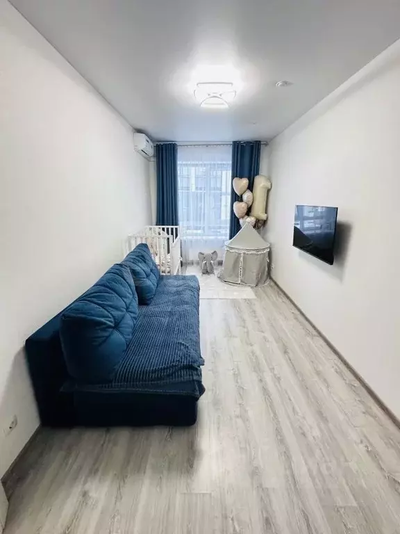 1-к кв. Татарстан, с. Высокая Гора ул. Рождественская, 8Б (33.2 м) - Фото 1