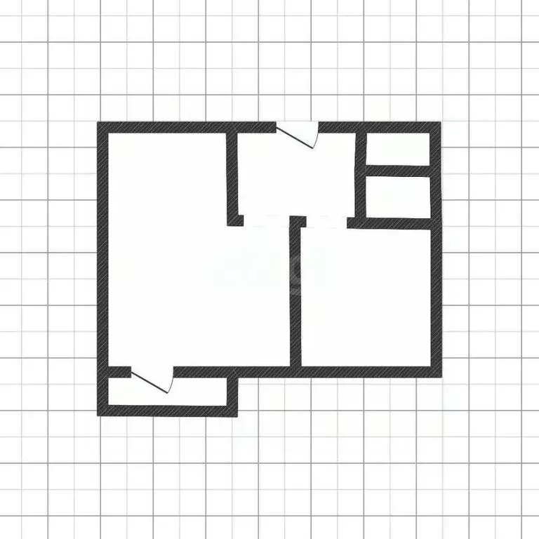 1-к кв. Курская область, Курск ул. Радищева, 86 (31.0 м) - Фото 2