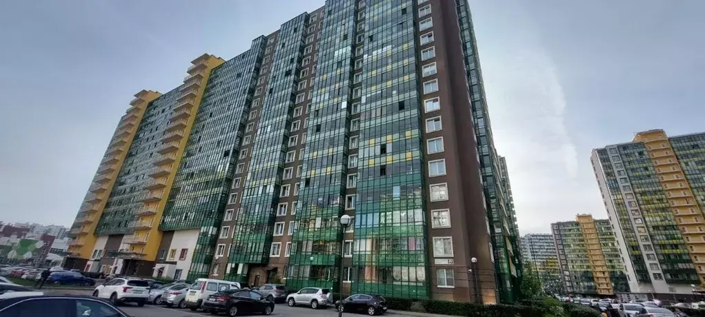 1-к кв. Ленинградская область, Мурино Всеволожский район, бул. ... - Фото 1