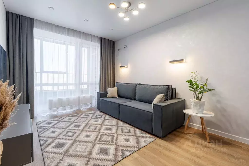 1-к кв. Татарстан, Казань Бухарская ул., 32к3 (40.62 м) - Фото 2