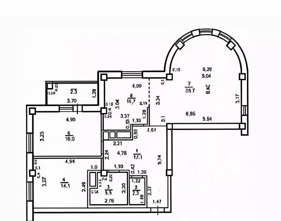 3-к кв. Оренбургская область, Оренбург ул. Чкалова, 59/1 (102.4 м) - Фото 2