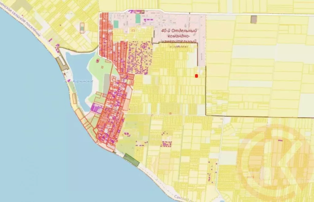 Участок в Крым, Сакский район, Молочненское с/пос, с. Витино  (10.0 ... - Фото 2