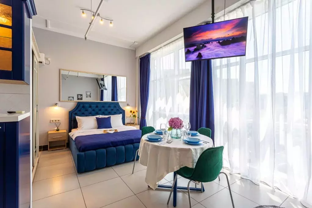 2-к кв. Краснодарский край, Сочи Центральный мкр, ул. Навагинская, 9Д ... - Фото 2