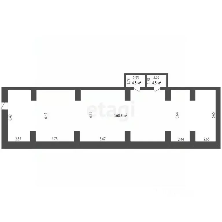 Торговая площадь в Ростовская область, Ростов-на-Дону просп. Стачки, ... - Фото 2