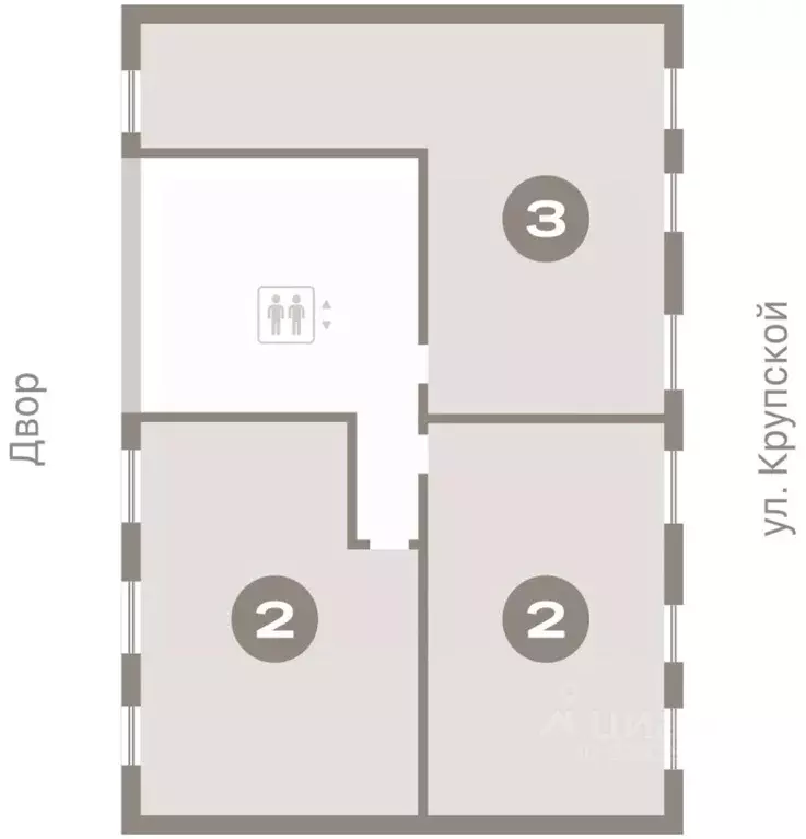 3-к кв. Омская область, Омск  (91.73 м) - Фото 2