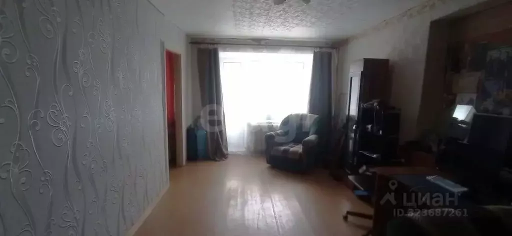 2-к кв. Свердловская область, Свободный пгт ул. Неделина, 8 (44.3 м) - Фото 1