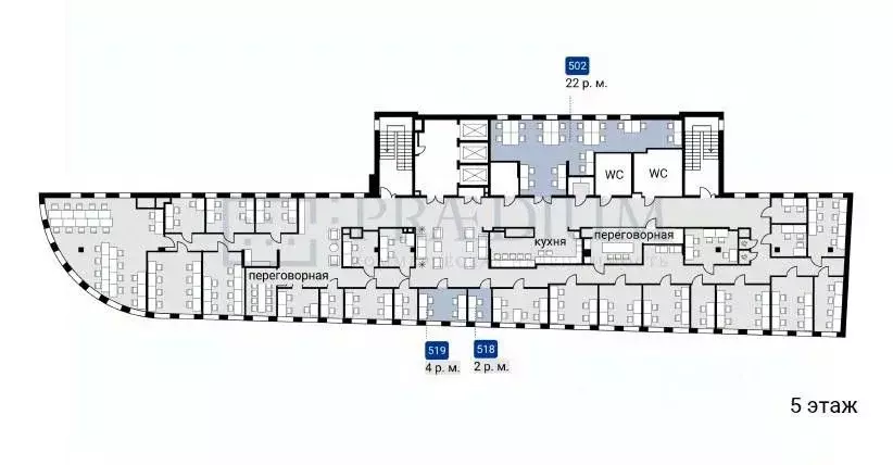 Офис в Москва Большая Садовая ул., 5к2 (30 м) - Фото 1