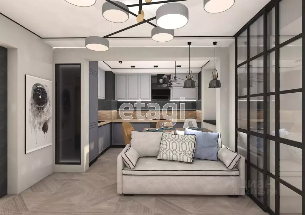 2-к кв. Тюменская область, Тюмень Амурская ул., 39 (60.0 м) - Фото 1