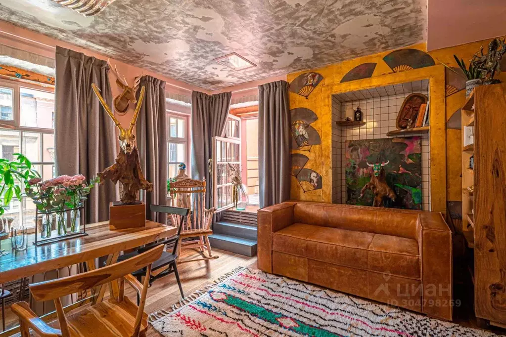 Комната Санкт-Петербург Английский просп., 60 (72.0 м) - Фото 2