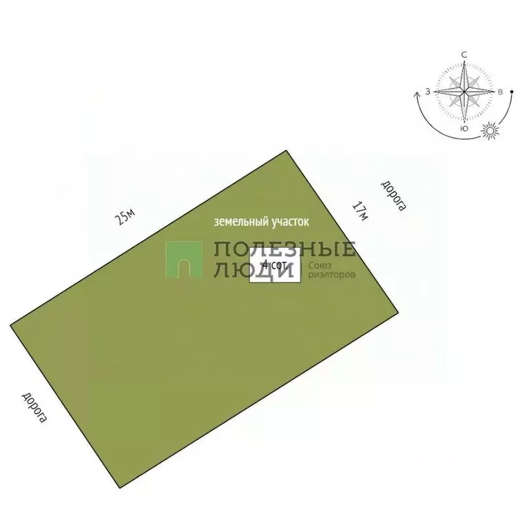 Участок в Севастополь Декоративное садоводческое товарищество, 8 (4.0 ... - Фото 2