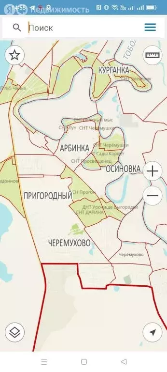 Участок в Курган, СНТ Дарина (10.1 м) - Фото 1