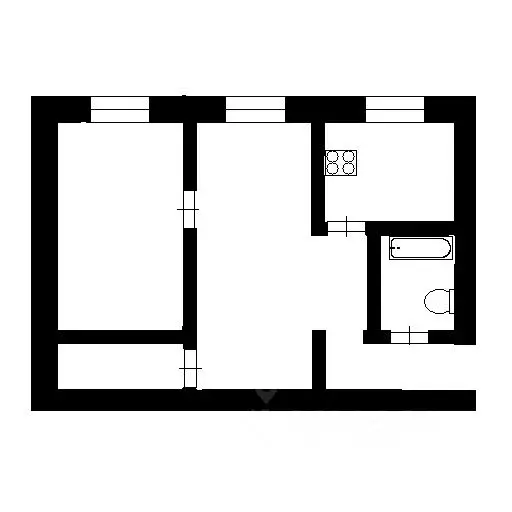 2-к кв. Свердловская область, Нижний Тагил ул. Пархоменко, 1 (45.2 м) - Фото 2