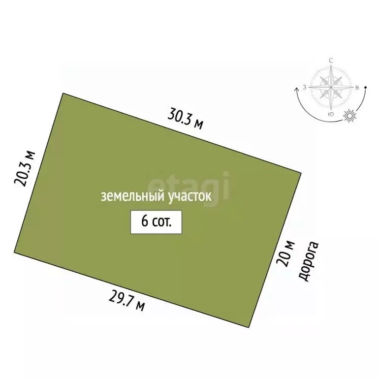 Участок в Москва Киевский рп, Нива СНТ, 363 (14.82 сот.) - Фото 2