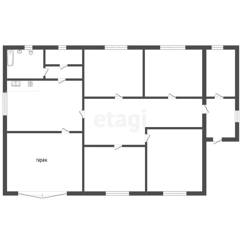 Дом в Заводоуковск, улица Фрунзе (94 м) - Фото 2