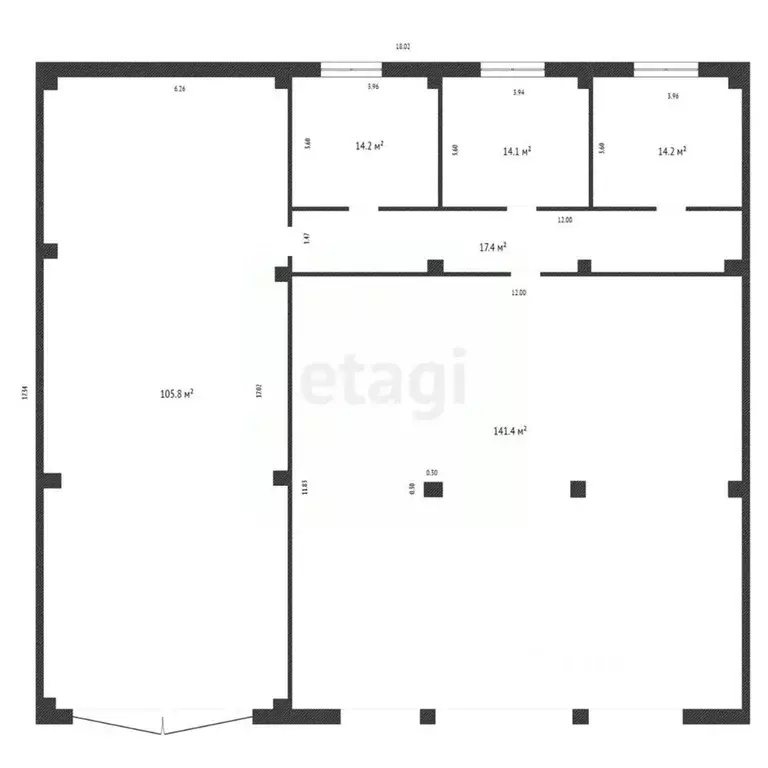 Помещение свободного назначения в Красноярский край, Ачинск ул. ... - Фото 2