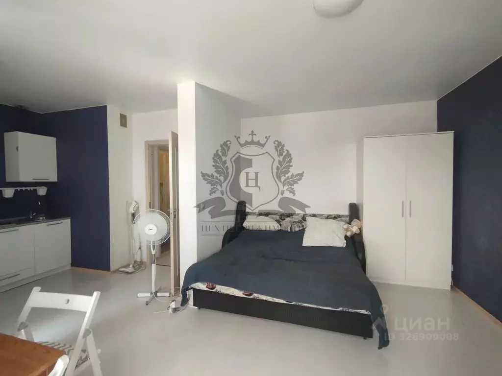 Студия Санкт-Петербург ул. Вадима Шефнера, 10к2 (27.0 м) - Фото 2