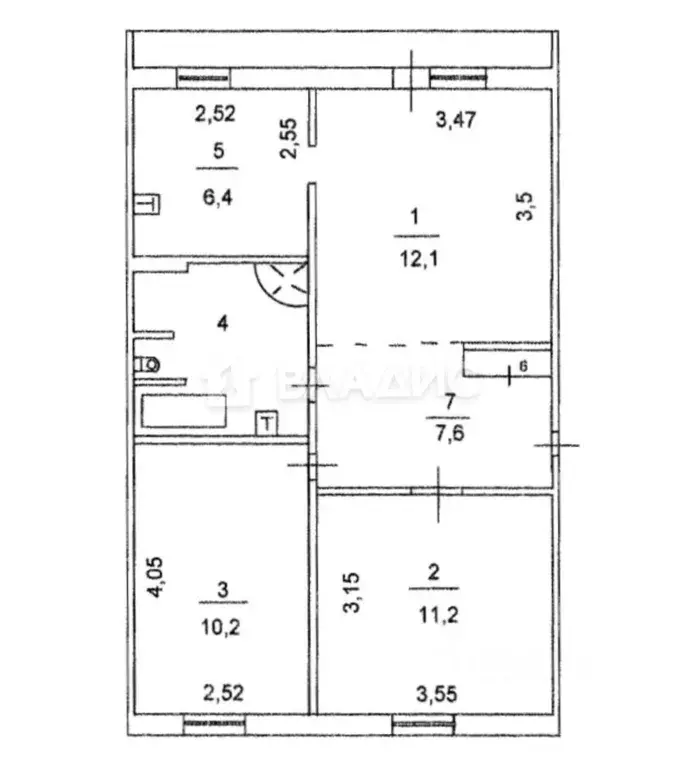 3-к кв. Приморский край, Уссурийск ул. Андрея Кушнира, 14 (53.8 м) - Фото 1