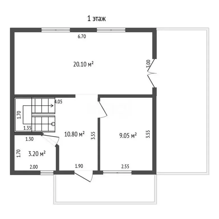 Дом в село Диево-Городище, Лесная улица (108 м) - Фото 1