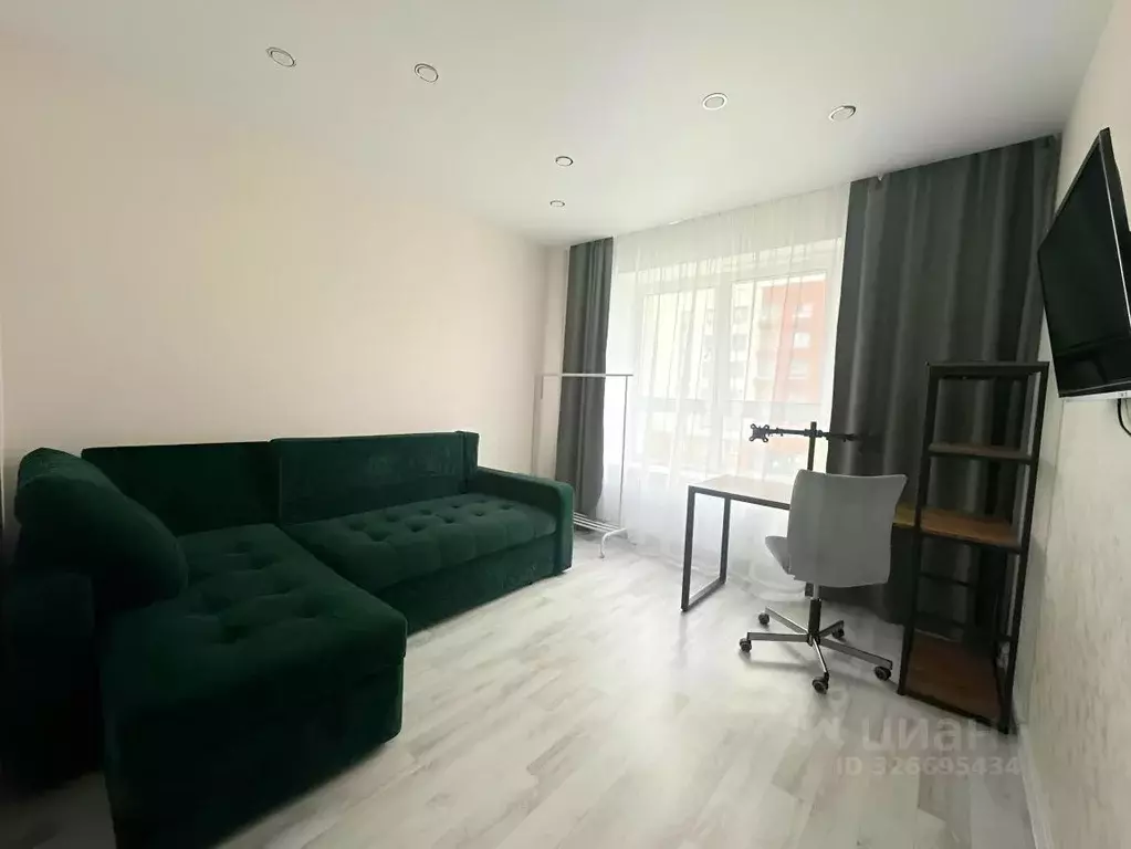 1-к кв. Татарстан, Казань ул. Анаса Тазетдинова, 6 (35.0 м) - Фото 1