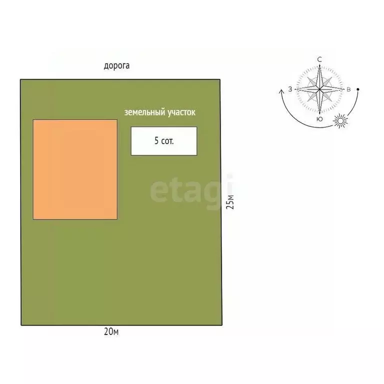 Дом в Ростовская область, Неклиновский район, Новобессергеневское ... - Фото 2