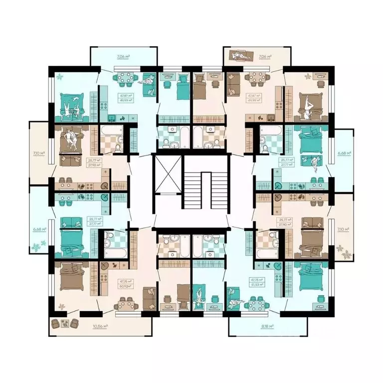 1-к кв. Приморский край, Владивосток ул. Грязелечебница (27.77 м) - Фото 1