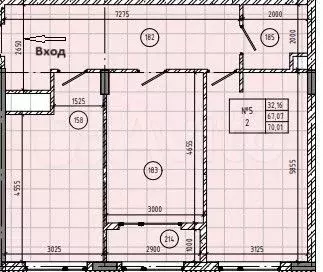 2-к. квартира, 70 м, 9/16 эт. - Фото 1