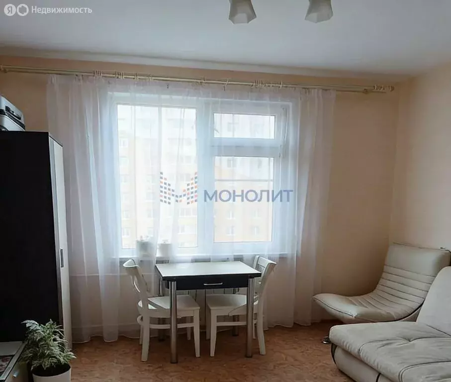 Квартира-студия: Нижний Новгород, Бурнаковская улица, 57 (17 м) - Фото 1