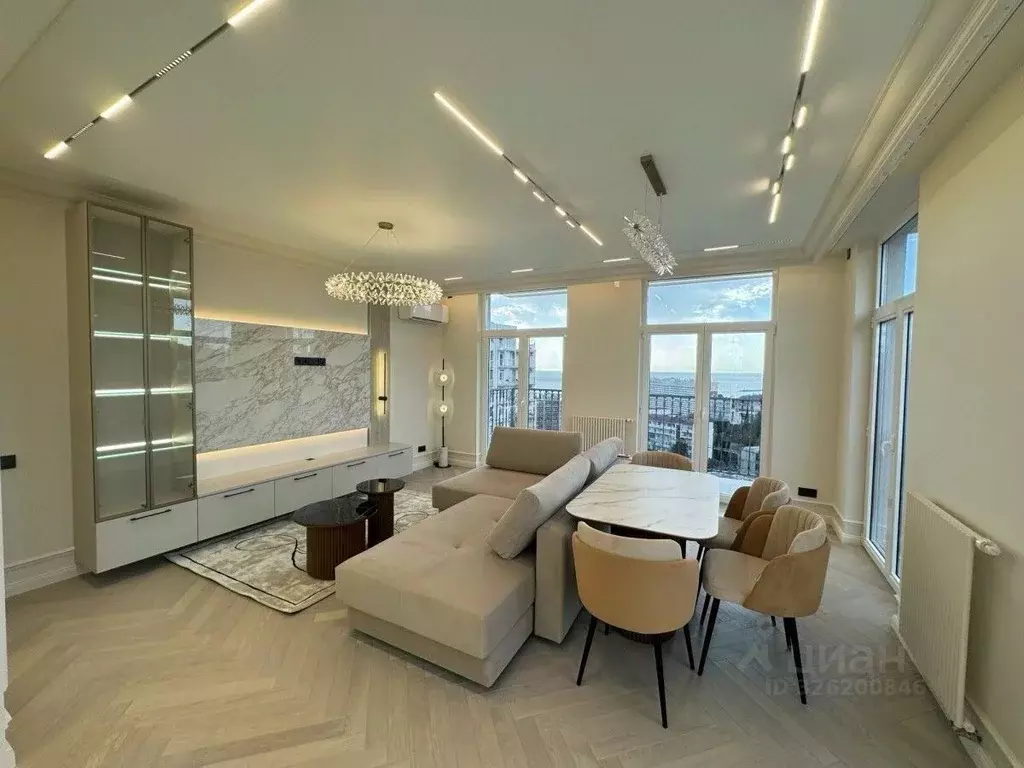 2-к кв. Краснодарский край, Сочи Светлана мкр, ул. Депутатская, 10К2 ... - Фото 2