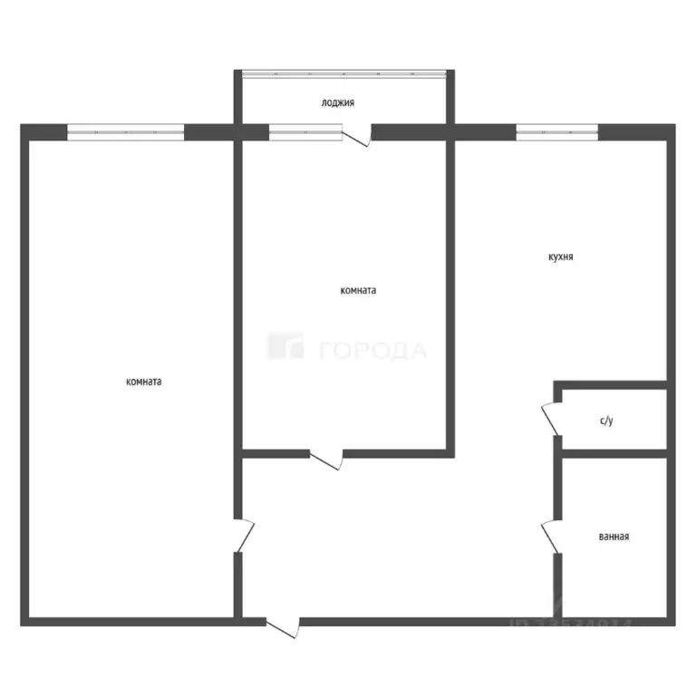 2-к кв. Алтайский край, Барнаул ул. Солнечная Поляна, 55/42 (52.5 м) - Фото 2