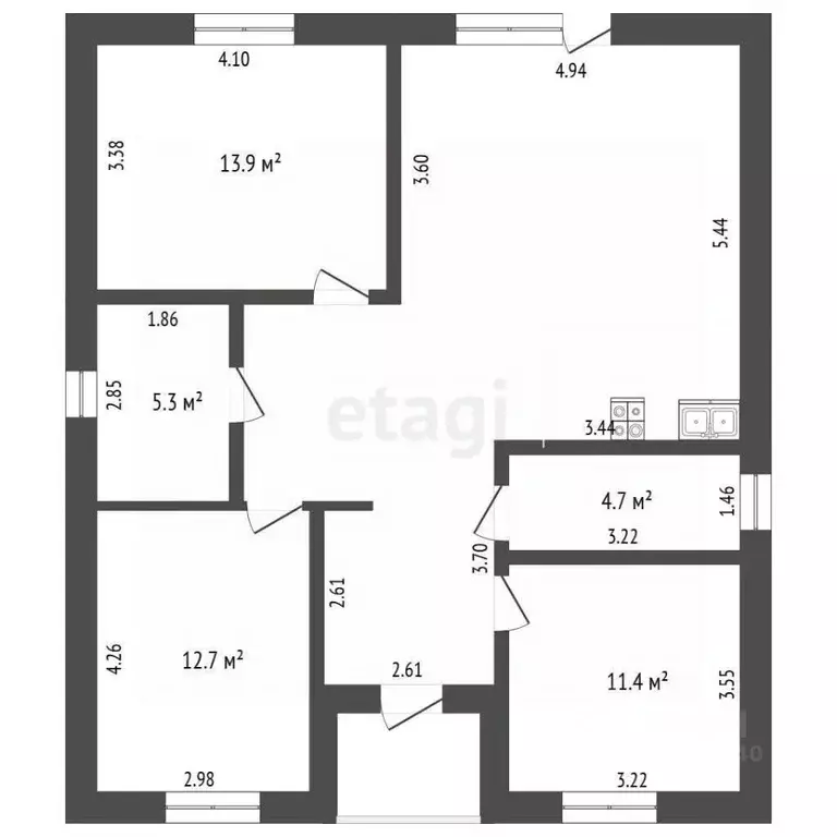 Дом в Тюменская область, Тюмень Царево садовое товарищество, ул. ... - Фото 2