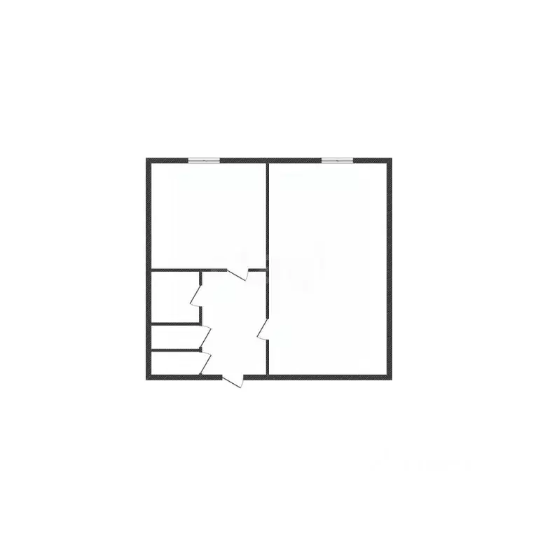1-к кв. Белгородская область, Губкин ул. Дзержинского, 121А (40.3 м) - Фото 2