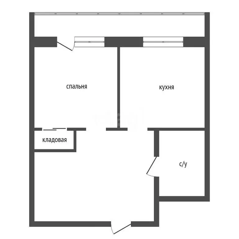 1-комнатная квартира: Красноярск, улица Калинина, 175Б (38.7 м) - Фото 1