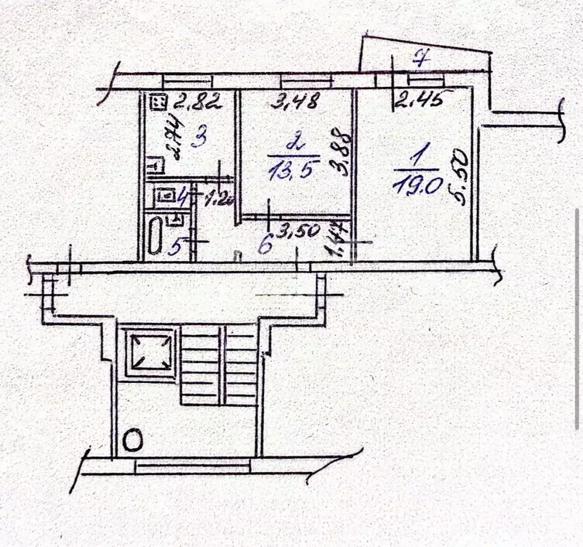 2-к кв. Пензенская область, Пенза ул. Антонова, 17 (56.0 м) - Фото 2