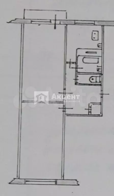 2-к. квартира, 49 м, 4/5 эт. - Фото 0