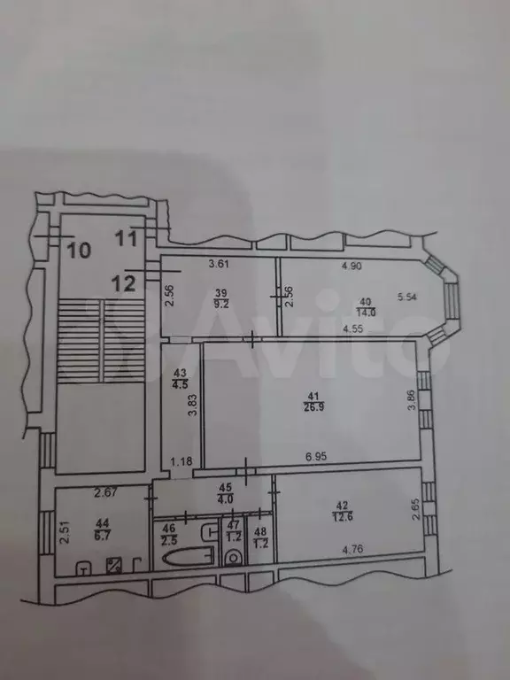 3-к. квартира, 82 м, 2/2 эт. - Фото 0