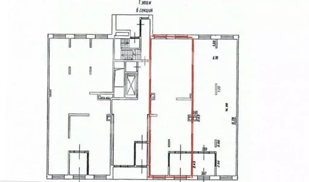 Торговая площадь в Москва Цимлянская ул., 3к2 (93 м) - Фото 1