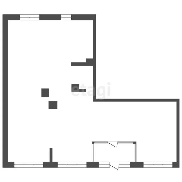 Торговая площадь (100 м) - Фото 1