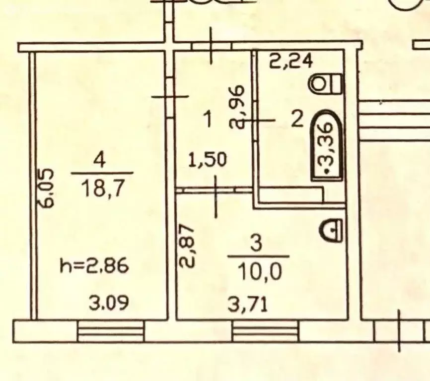 1-комнатная квартира: Иркутск, улица Баумана, 201 (40.3 м) - Фото 0