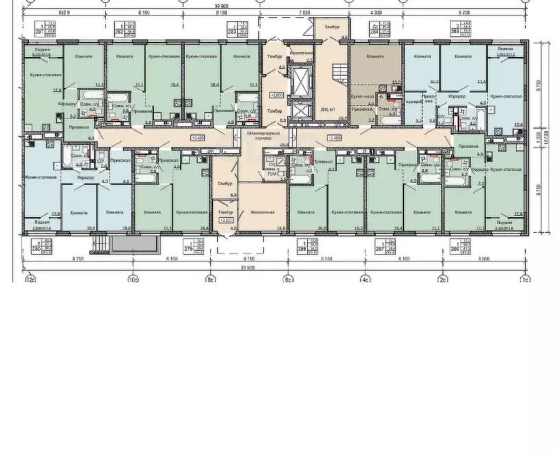 1-к кв. Удмуртия, Ижевск Строитель жилрайон, 5-й мкр, Нео жилой ... - Фото 2