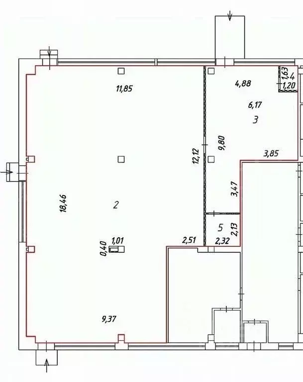 Помещение свободного назначения в Москва Косинская ул., 26А (155 м) - Фото 1